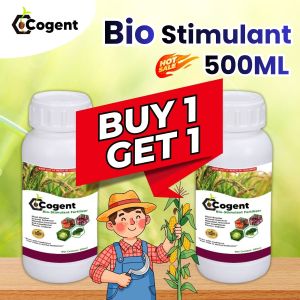 [BUY 1 GET 1] Cogent 500ML Bio Stimulant Fertilizer – Best Organic Foliar Fertilizer for Healthy Crop Growth & Yield