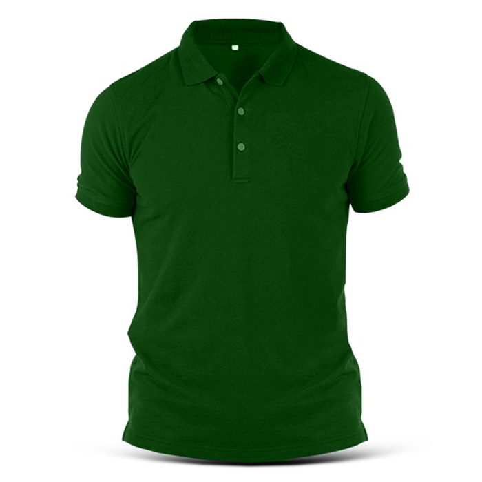 Bottle green shop polo shirt