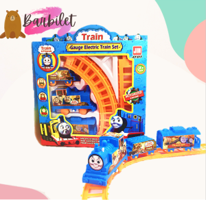 Cartoon Train Toys Set Mainan Kereta Api  For Children Birthday Gift Toys Kanak Kanak (2978)