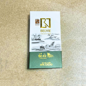 Socola đen Belvie 80% cacao 80g