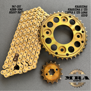 GEAR GIR SET GEAR GIR PAKET KHARISMA KHARISMA X 125 SUPRA X 125 LAMA