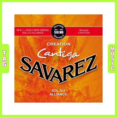 Dây nylon đàn Guitar Classic SAVAREZ 510MR/ CREATION CANTIGA/ NORMAL TENSION chính hãng France (EU)