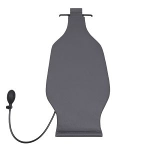 OKKFINE ทั่วไป หมอนรองเอวในรถ หนัง ป้องกันกระดูกสันหลัง หมอนรองหลัง ใหม่ บรรเทาความเหนื่อยล้า ของใช้ในรถยนต์