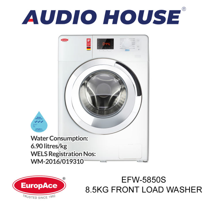 [BULKY] EUROPACE EFW5850S 8.5KG FRONT LOAD WASHER ***2 YEARS EUROPACE