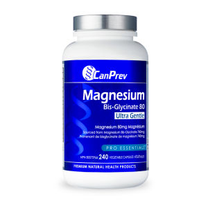 CanPrev Magnesium Bis-glycinate 80 Ultra Gentle – Bổ Sung Magie Dịu Nhẹ Dễ Hấp Thu Giấc Ngủ Tự Nhiên - - Hỗ trợ cân bằng điện giải trong cơ thể - Hỗ trợ chuyển hóa năng lượng - Hỗ trợ thư giãn cơ thể hỗ trợ giấc ngủ tự nhiên