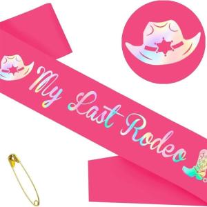 Khăn quàng vai có chữ Bride to be rodeos Sash Phụ kiện tóc cưới trắng dải băng đám cưới tây trắng Sash tiệc độc thân