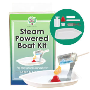 Educational Toys STEM Learn & Discover Play N Learn Steam Powered Boat Kit