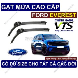 Gạt Mưa Sạch Êm Bền Kính Lái Ford Everest Cặp Gạt Mưa Kính Lái Ford Everest... Có Đủ Size Cho Các Đời Xe Ford Everest…