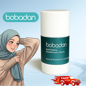 Bobadan Natural Deodorant (Stick with Casing / Refill Only) | Aluminium-Free Long-Lasting Made in Malaysia