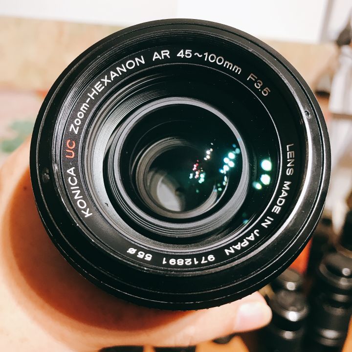 Ống kính MF Konica UC Zoom-Hexanon AR 45-100mm F3.5