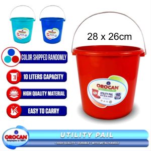 #OROCAN PAIL BODY WITH STAINLESS STEEL HANDLE / WATER PAIL / WATER CONTAINER / TIMBA / PAIL ONLY####