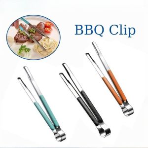 (Hearth & Haven)Thickened Stainless Steel Buffet Barbecue Tongs Steak Tongs Kitchen Food Cooking Tongs