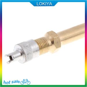 LOKIYA Car Auto Truck Brass Wheel Tire Valve Cap Tyre Stem Extension Pole Extender