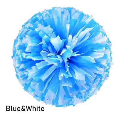 [Lulyarmi] 30cm Game Sports Pom Poms Cheerleading Cheering Flower Vocal Dance Party Concert Decorator Come On Props Club Supply