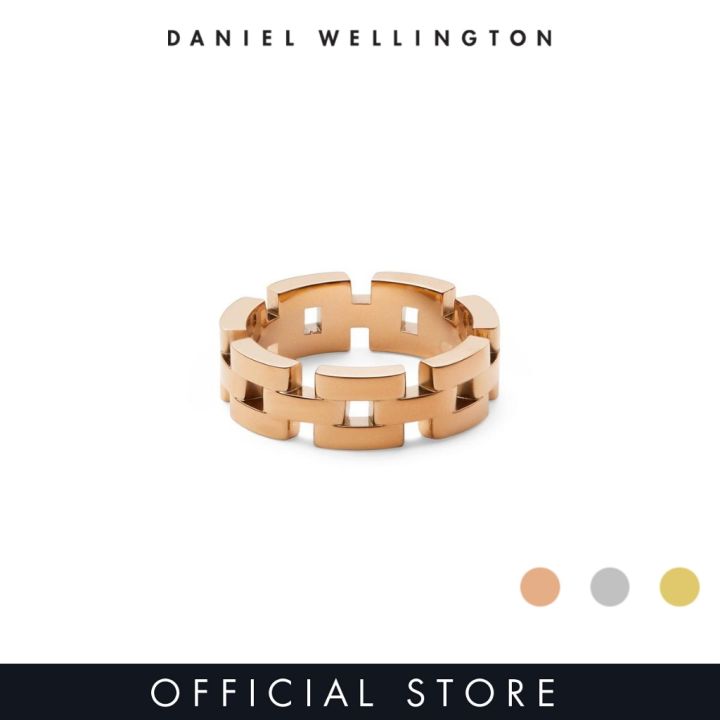 Dw Ring Daniel Wellington 3-Link Ring Rose Gold / Gold / Silver - Unisex Ring ...