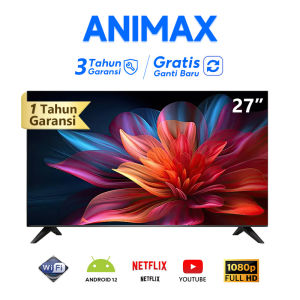 ANIMAX Smart TV Digital 32 Inch Android TV Smart Android 32 Inch Smart TVFHD Televisi Murah Garansi 3 tahun