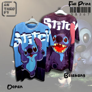 Kaos Distro Sablon Full Print SB367 Pria Oblong Baju Atasan Lengan Pendek Dewasa