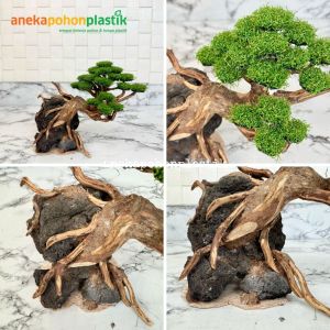 Pohon Artificial Tanaman Imitasi Bonsai Aqua Scape Variasi Latex Hiasan Aquarium Ikan Aesthetic