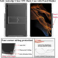 For Samsung Galaxy TAB S9 tablet case 11 inch, with pen holder, with bracket, Galaxy TAB S9 cover, Tpu material,  Samsung Galaxy TAB S9  case, soft, anti-slip, anti-impact, anti-drop, fingerprint protection.. 
