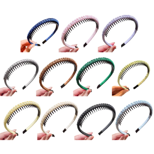 Phụ kiện tóc nonslip Thiết kế băng đô thể thao cho chạy Yoga chăm sóc da lộn xộn giữ tóc nhẹ Băng đô co giãn