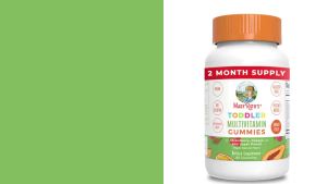 MaryRuth Organics Sugar Free Vitamin Gummies for Kids Age 2    2 Month Supply Multivitamin with Vitamin C D3 Zinc    1 Gummy Per Day    Toddler Vitamins    Sugar Free    Vegan    Non GMO    60 Count