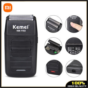 Xiaomi Rechargeable Cordless Shaver for Men Twin Blade Reciprocating Beard Razor Face Care Multifunction Strong Trimmer