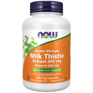 NOW Milk Thistle Extract 300mg Silymarin 240mg Atiso Bồ Công Anh Hỗ Trợ Chức Năng Gan Chống Oxy - Silymarin có đặc tính chống oxy hóa góp phần hỗ trợ bảo vệ tế bào trước tác động của các gốc tự do.  - Atiso và bồ công anh bổ sung thêm các thành phần