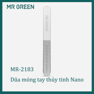 MR.GREEN Dũa Móng Tay Thủy Tinh Nano Tạo Hình Móng Tay Sáng Bóng