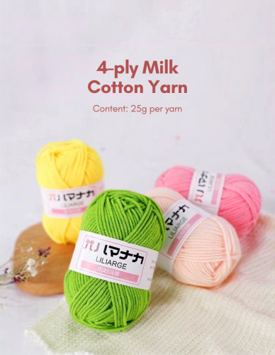 Milk Cotton Yarn Explained: Texture, Composition, and Project Suitability