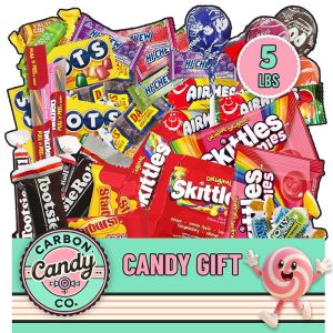 Bulk Candy Variety Pack - 1 lb Bulk Candy Individually Wrapped - Assorted Mix Candies - Lollipops Hard Fruity - Dulces - Big Bag for Party Favors - Easter Candies