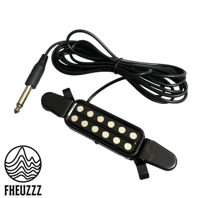 TaffSTUDIO Tranducer Tranduser Pickup Gitar Akustik 12 Hole + Tone Volume Control
