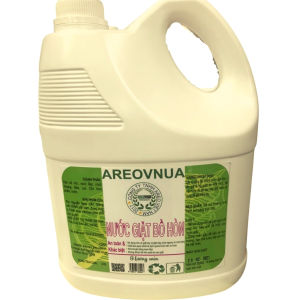 Nước giặt bồ hòn Areo 4L làm mềm giữ màu vải tự nhiên thân thiện môi trường