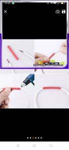 Isolasi bakar isolator hot Heat shrink tube selongsong bakar warna untuk perbaikan kabel listrik harga untuk per meter ukuran 8-13 mm