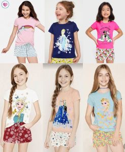 Bộ bé gái size đại 18-45kg [100% THUN COTTON XUẤT DƯ] quần đùi cộc tay (bộ đi học mặc nhà)