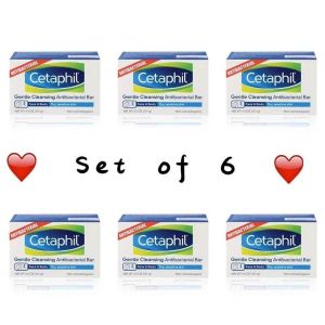 [Set of 6 whitening soap ]Cetaphil gentle cleansing soap bar 127G set of 6 whitening skin care mild facial cleanser