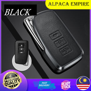 Kunci Kereta Lexus Premium Key Cover Aluminium Alloy Genuine Leather Key Cover for Lexus RX300 NX200T ES250