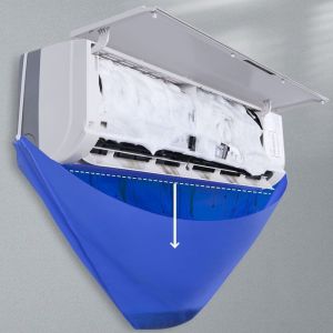 Air Conditioner Cleaning Cover Aircon Cleaning Bag Aircon Cleaner Tools Home Cleaning Dust Washing Cover Clean Waterproof