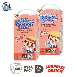 Pokana Pants Baby Diapers XXL36