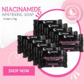 10Pcs Prestige Niacinamide Whitening Soap Acne&Oily Skin Dry Skin Dark Spot 75g. 