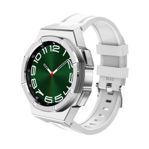 JANSIN Set vỏ bọc và dây đeo đồng hồ thông minh thép không gỉ cho Samsung Galaxy Watch 6 Classic 47mm 43mm Watch6 Classic