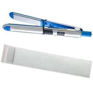 750 ℉ Stainless Steel Hair Straightener Professional Flat Iron For All Hair Types & Curling Iron in One Styling Hair Tool