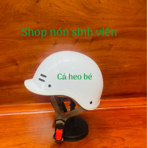 Nón Bảo Hiểm Thời Trang - Chất Lượng - Giá Rẻ Nón bảo hiểm kiểu dáng cá heo đủ màu bảo hành 12 tháng DANSHOP