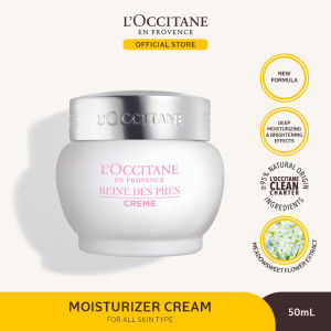 LOccitane Reine Des Pres Brightening Moisturizer Cream 50ml - Krim Pelembap Pencerah Wajah