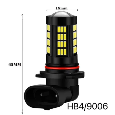 1ชิ้นหลอดไฟตัดหมอก LED H4 H7 H8 H9 H16 9005 HB3 9006 HB4 P13W 33SMD H11 6000K 5730 อุปกรณ์เสริม สําหรับรถยนต์ ขาว เหลือง สีฟ้าน้ำแข็ง