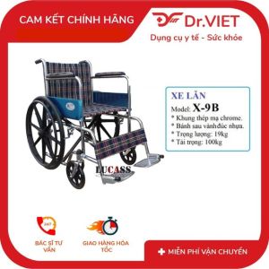 Xe lăn thường bánh mâm Lucass X-9B Caro