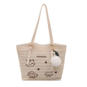 Tas Bahu Wanita Import Tote Bag Wanita Motif Lucu - 826
