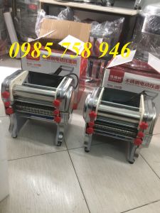 Máy cán bột bánh bao bánh gối bánh dày tiện lợi tặng khuôn cắt mì lô cán 22cm