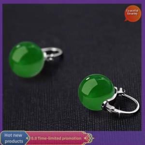 Graceful Ancient Style Bead Earrings Gentle Fashion Temperament Ear Buckle For Women Girls Retro Earrings Jewelry Accessories Gifts