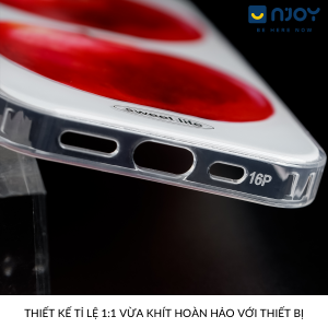 Ốp Lưng In Hình Táo Art Sweet Life Có Túi Khí Chống Sốc Cho Điện Thoại iPhone 17 Pro Max 16 15 14 13