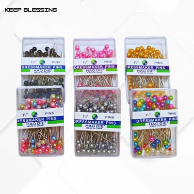 1 LUSIN - Jarum Pentul Hijab Bagus Serbaguna / Jarum Pentul Stainless / 12 Kotak / Jarum Hijab / Keep Blessing
